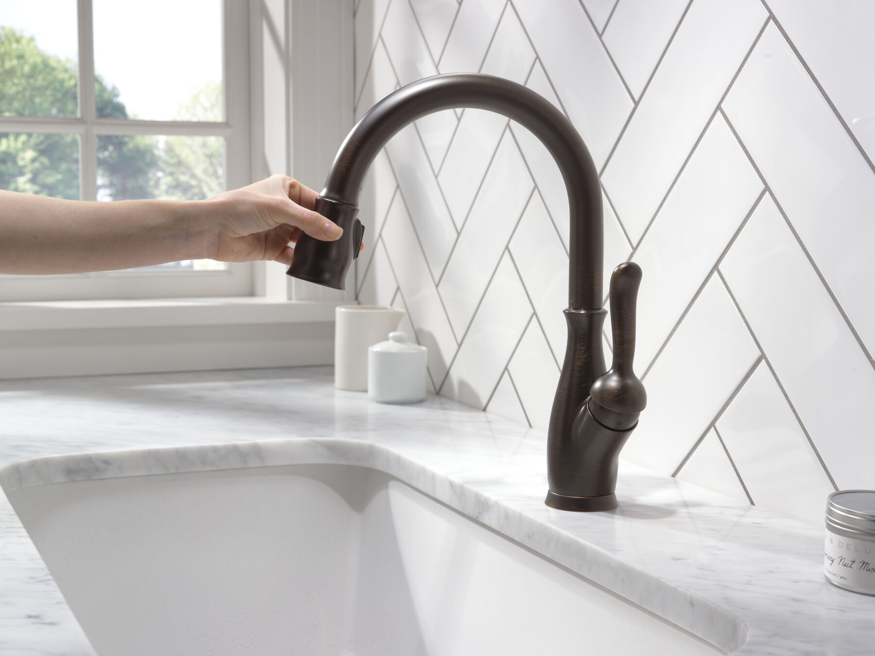 Llave para cocina monomando extensible con tecnología ShieldSpray®, imagen 10