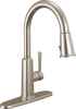 Llave de una manija con tubo de salida deslizable para cocina