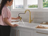 Pull-Down Kitchen Faucet with Soap Dispenser Bundle