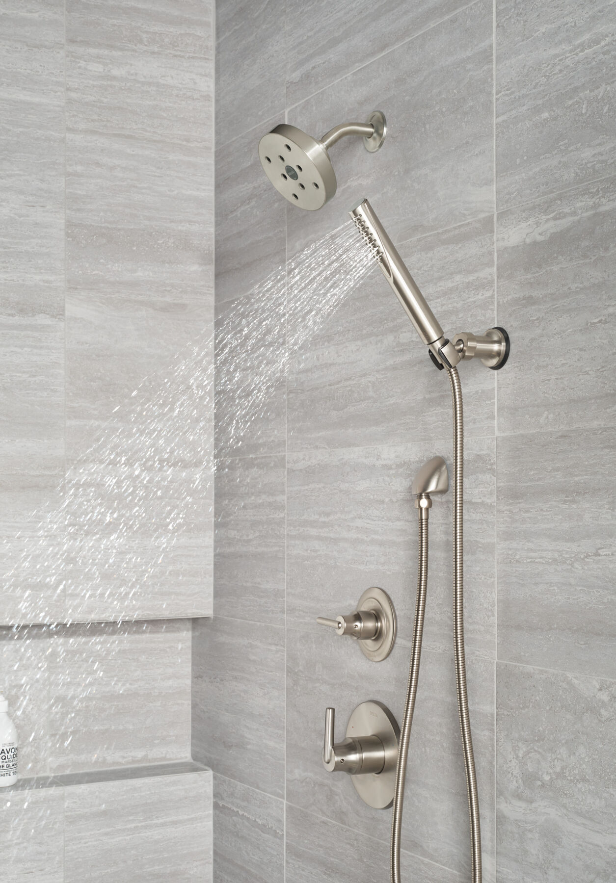 Ducha manual premium para montaje en pared ajustable de una sola función, imagen 26