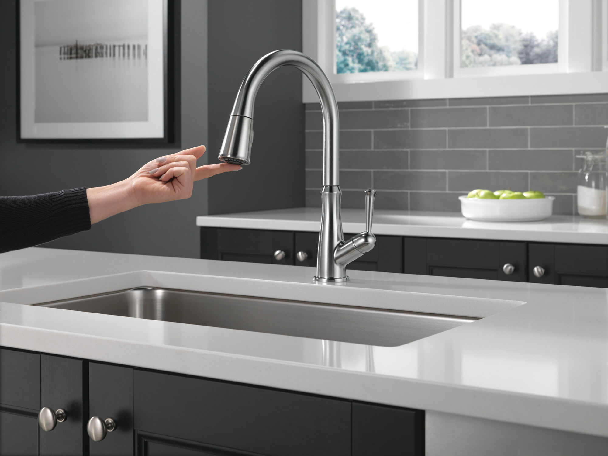 Delta llaves de cocina clearance
