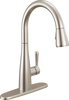 Llave de una manija con tubo de salida deslizable para cocina