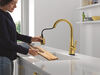 Touch2O Pull-Down Kitchen Faucet with Soap Dispenser Bundle