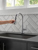 Llave para cocina monomando extensible con tecnología Touch<sub>2</sub>O®