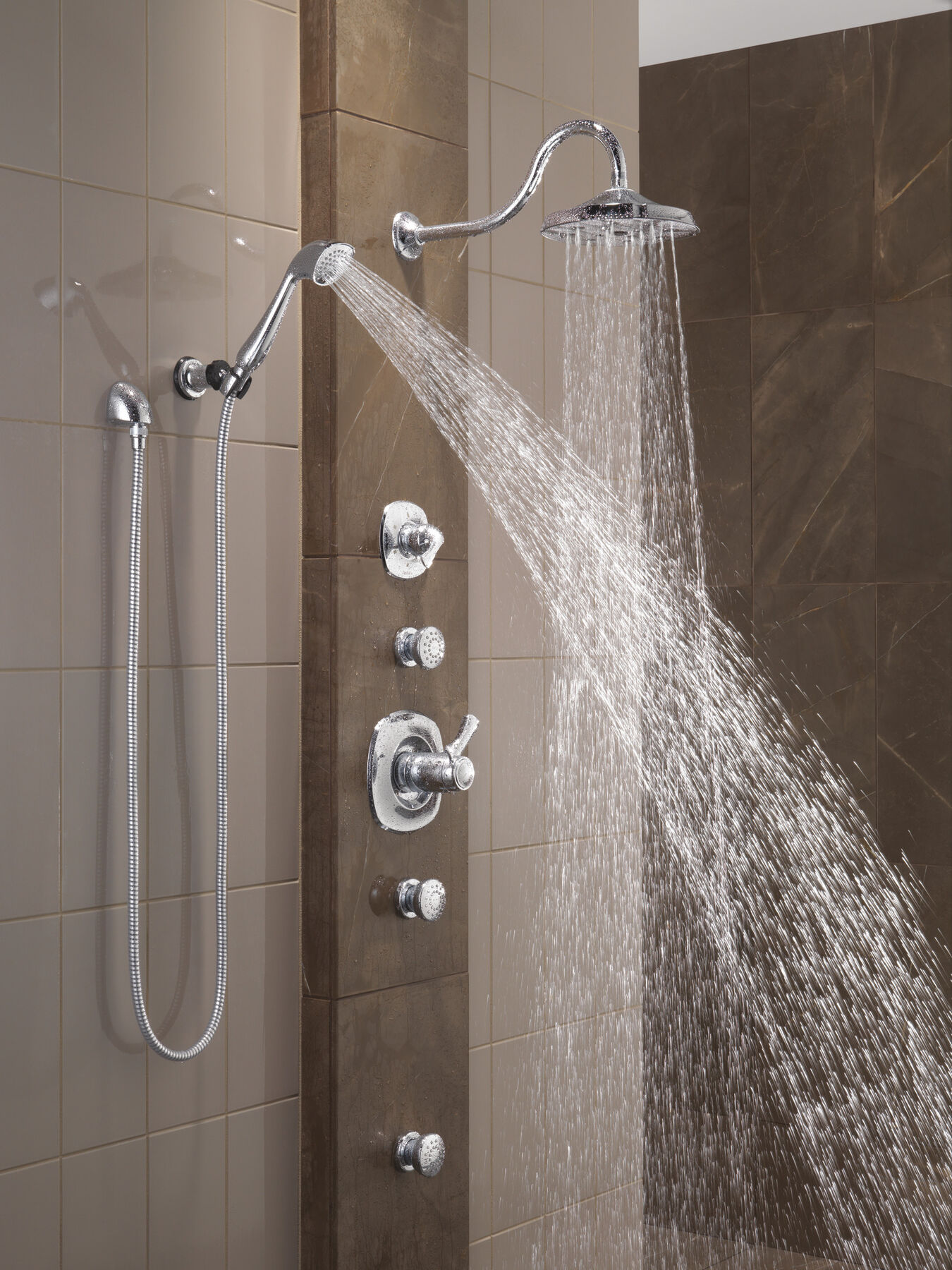 Terminación de ducha TempAssure® serie 17T con H2Okinetic®, imagen 3