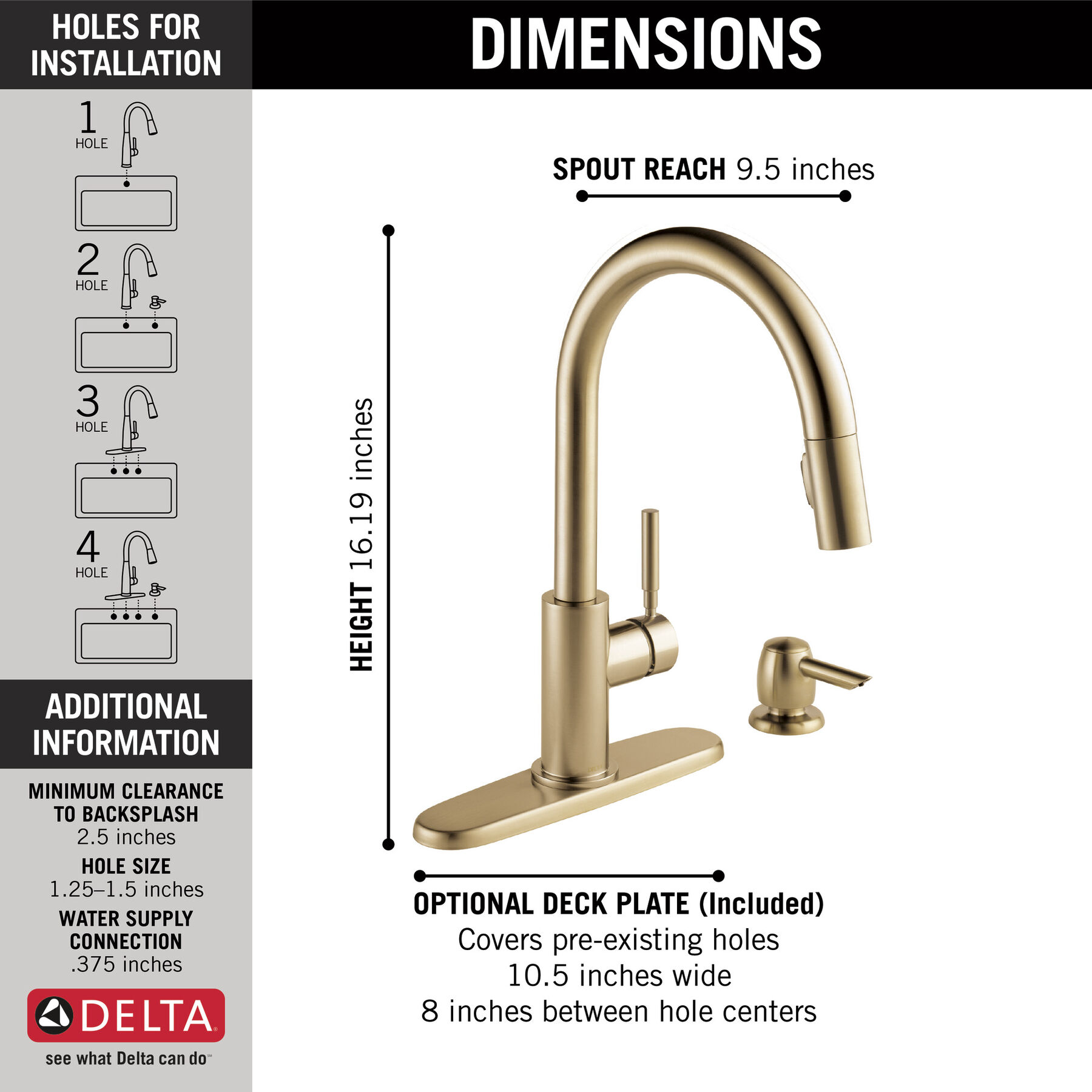 Llave para cocina monomando extensible con dispensador de jabón, imagen 3