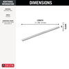24" Linear Shower Drain Wall Edge