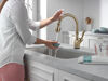 VoiceIQ® Single Handle Pull-Down Faucet with Touch2O Technology and Soap Dispenser