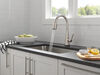 Single-Handle Pull-Down Kitchen Faucet with Touch<sub>2</sub>O® Technology