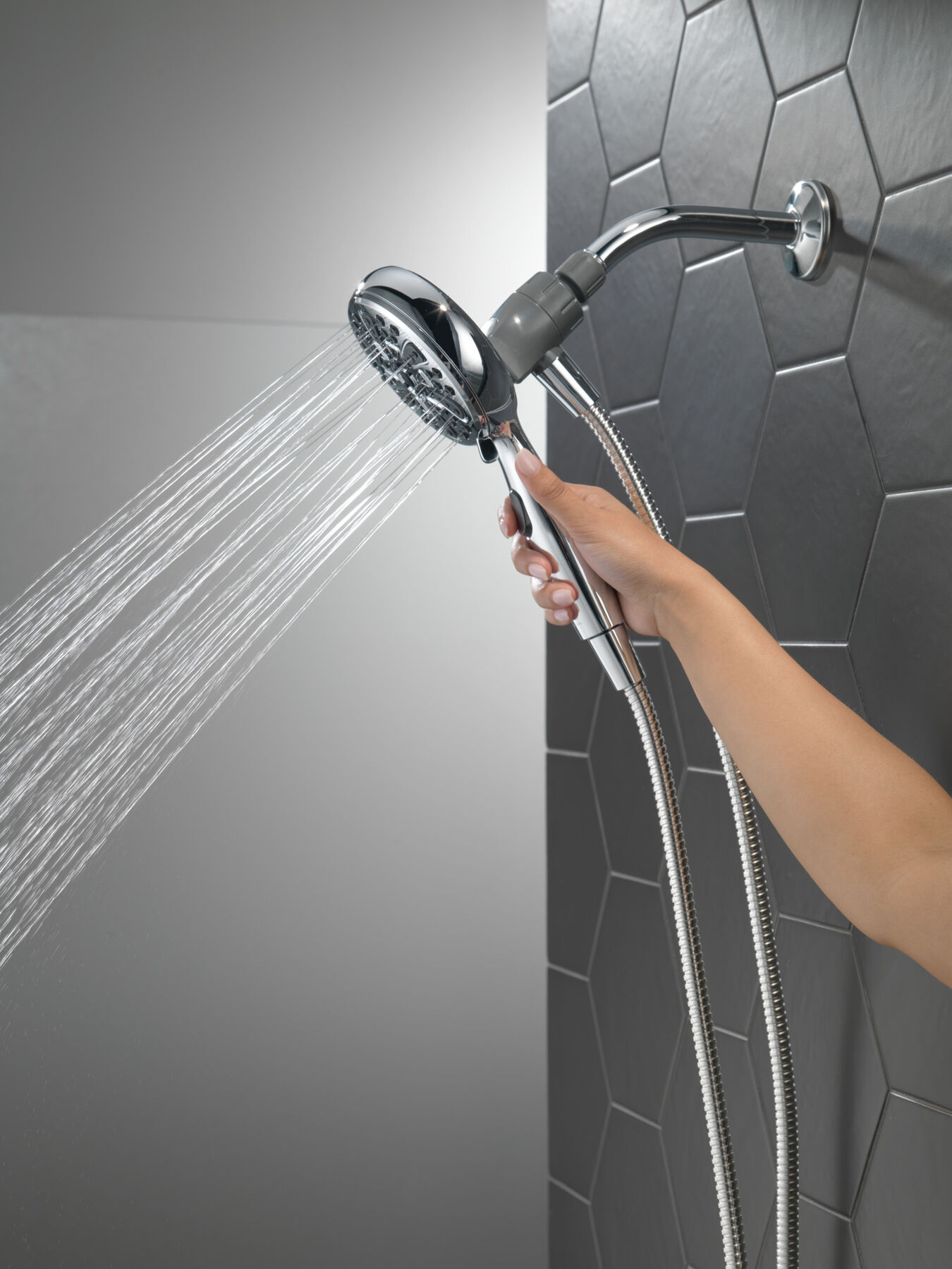 6-Setting SureDock® Magnetic Hand Shower, image 3