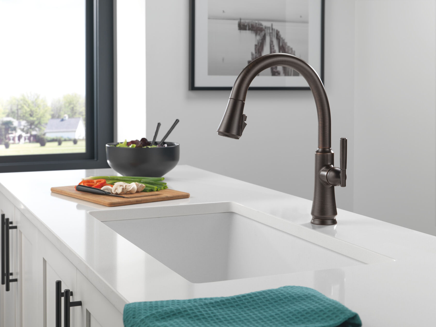 Llave para cocina monomando extensible, imagen 8