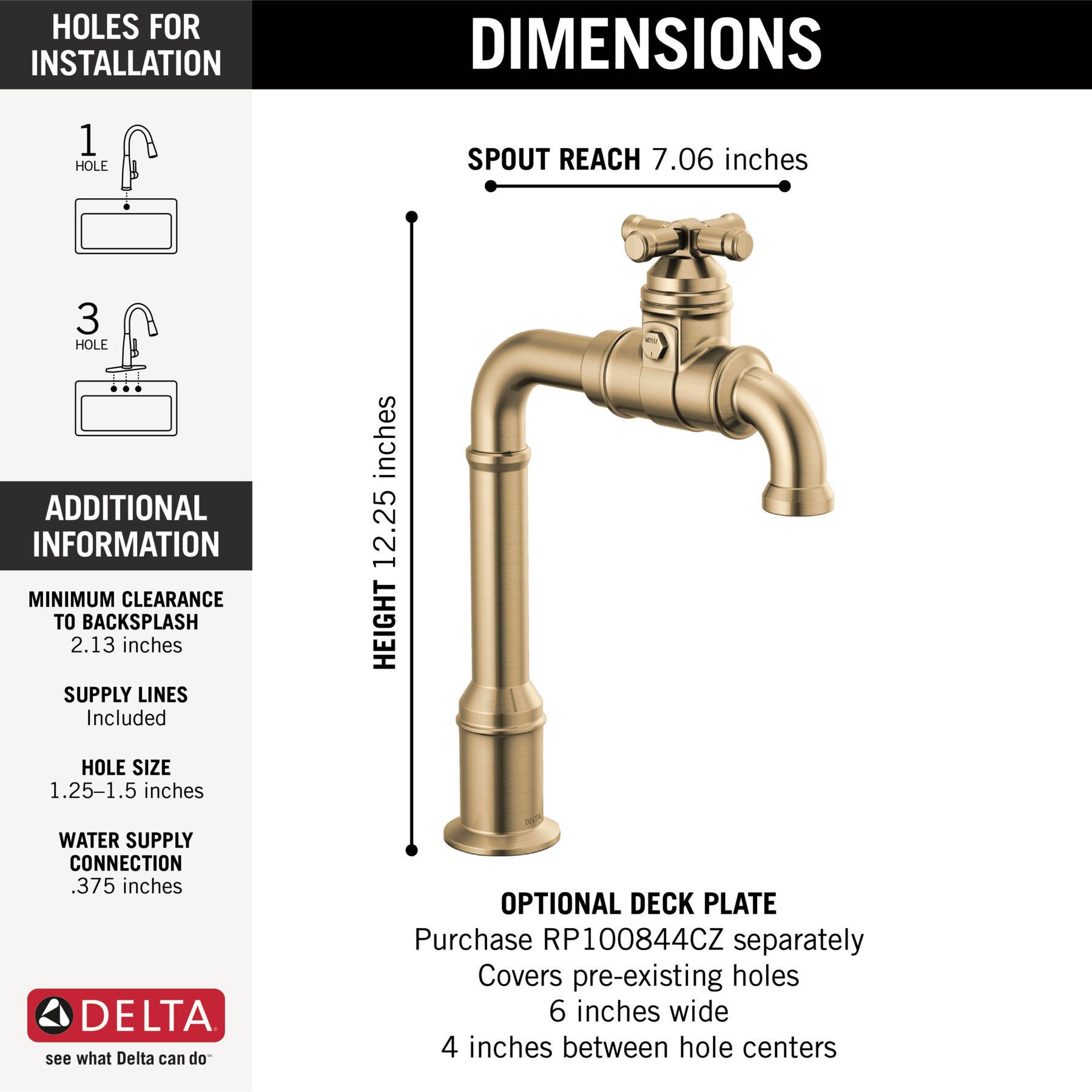 Llave para cocina con estilo de bar auténtico, imagen 1