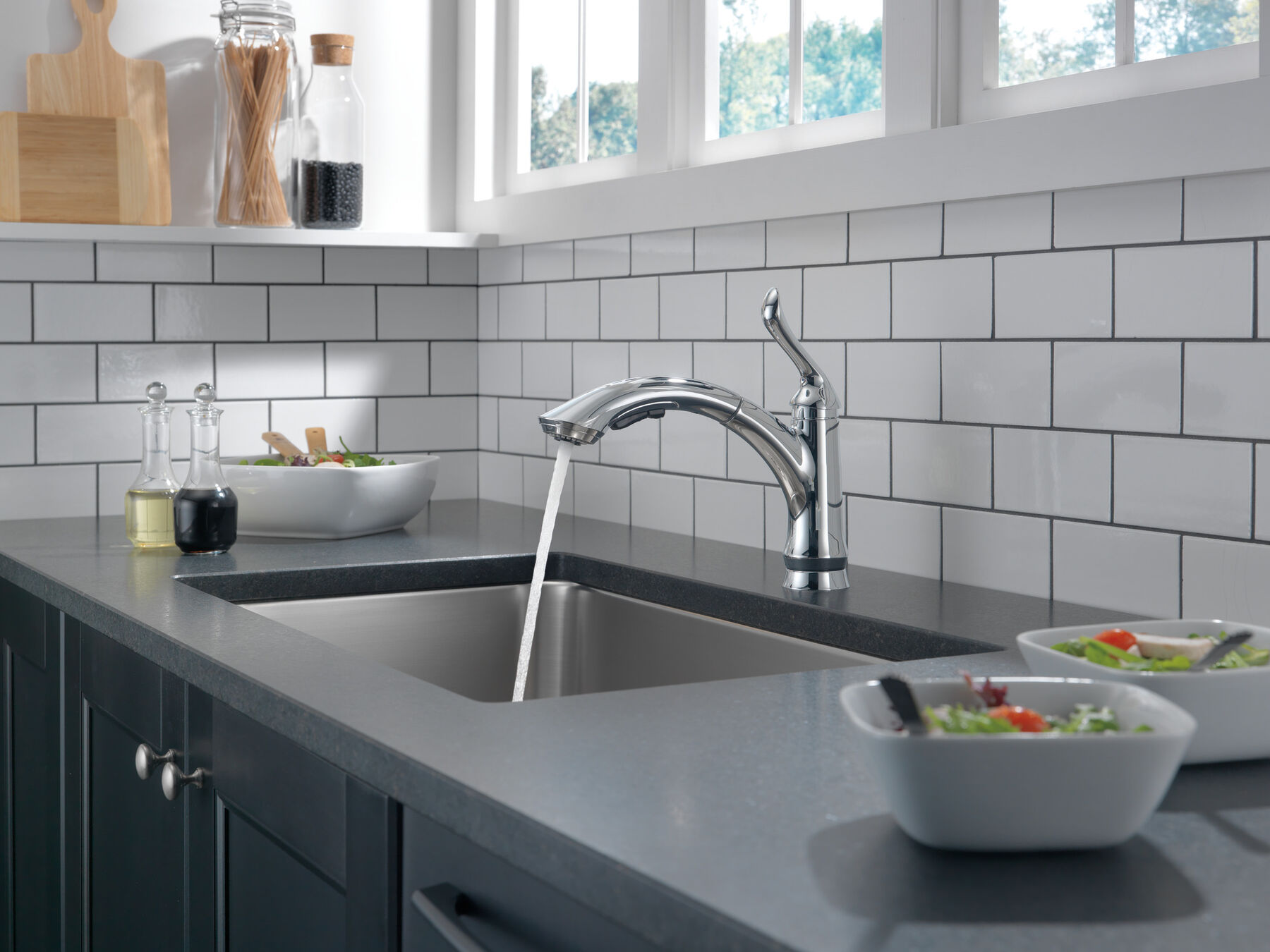 Llave para cocina monomando desplegable, imagen 4