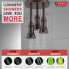 Regadera tipo lluvia colgante H<sub>2</sub>Okinetic®