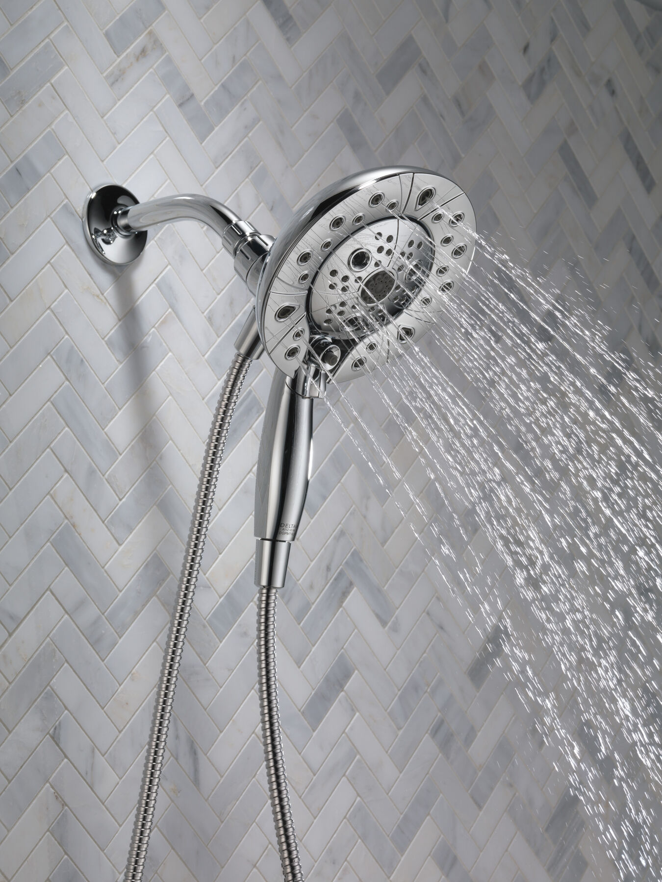 Ducha dos en uno H2Okinetic® In2ition® de 5 funciones con MagnaTite, imagen 6