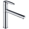 Llave para cocina de una manija - Un orificio - Sistema de válvula cerámica con manija tipo varilla
