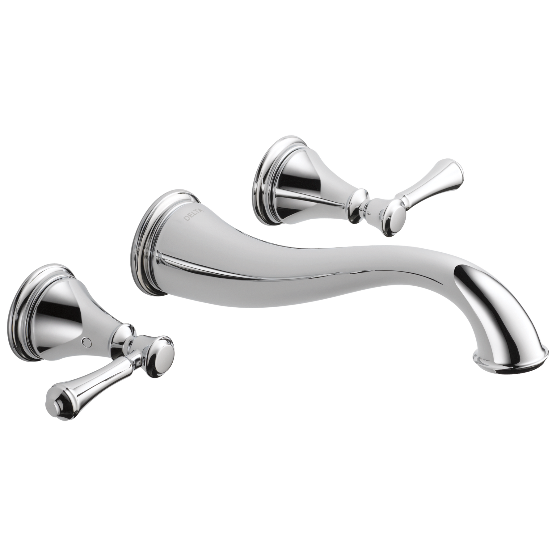 Accesorio para llave para baño de dos manijas de montaje en pared