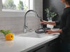 Llave para cocina monomando extensible con dispensador de jabón y tecnología ShieldSpray