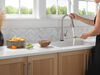 Llave para cocina monomando extensible con tecnologías Touch<sub>2</sub>O® y ShieldSpray®