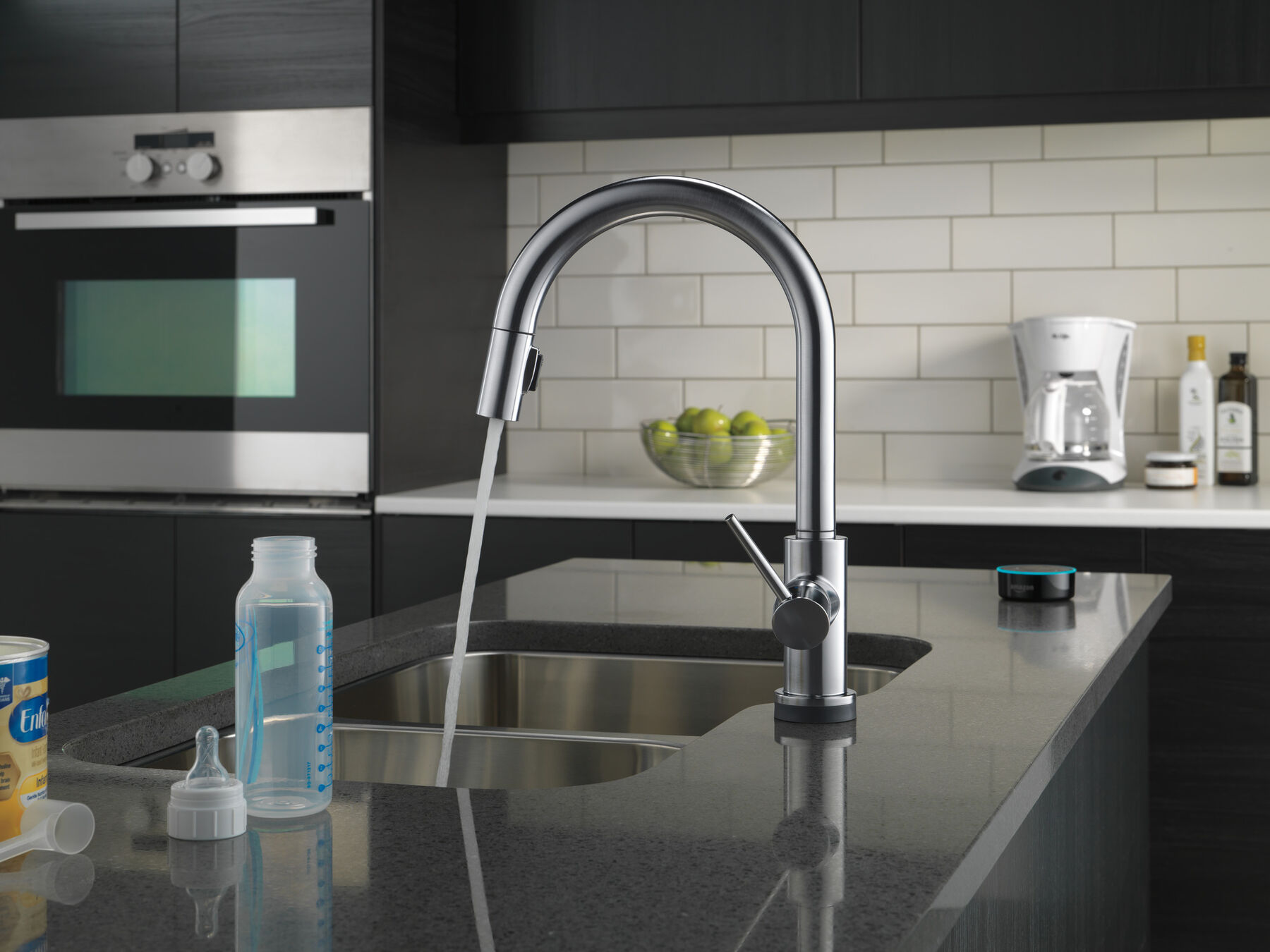VoiceIQ® Single-Handle Pull-Down Kitchen Faucet with Touch<sub>2</sub>O® Technology, image 3