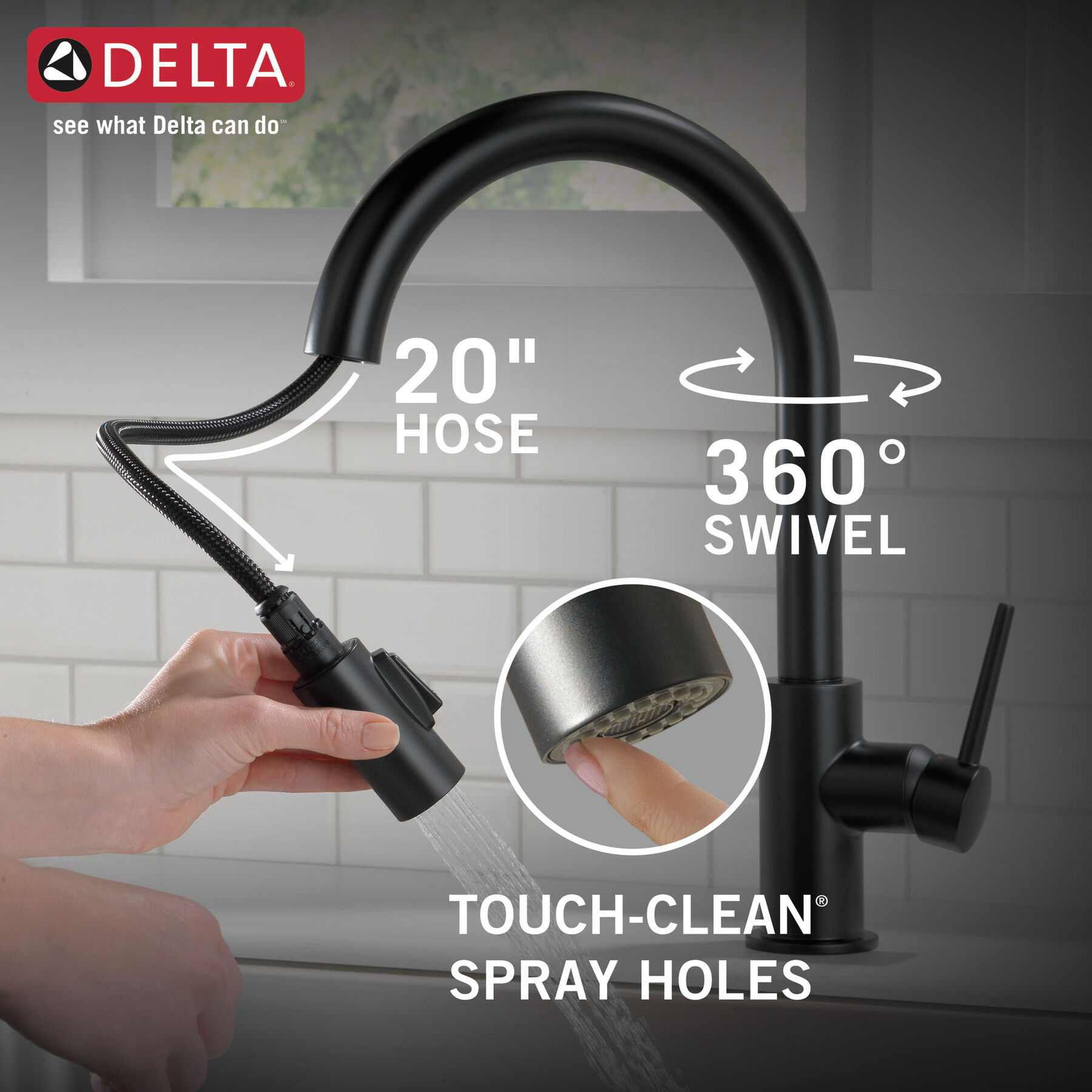 Llave para cocina monomando extensible, imagen 6