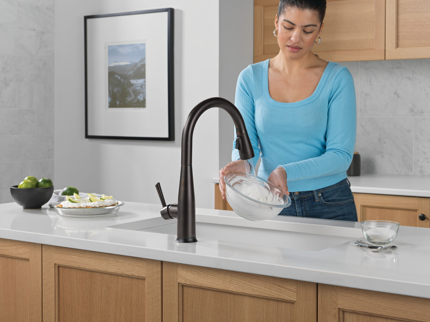 VoiceIQ® Single Handle Pull-Down Faucet with Touch<sub>2</sub>O® Technology, image 5