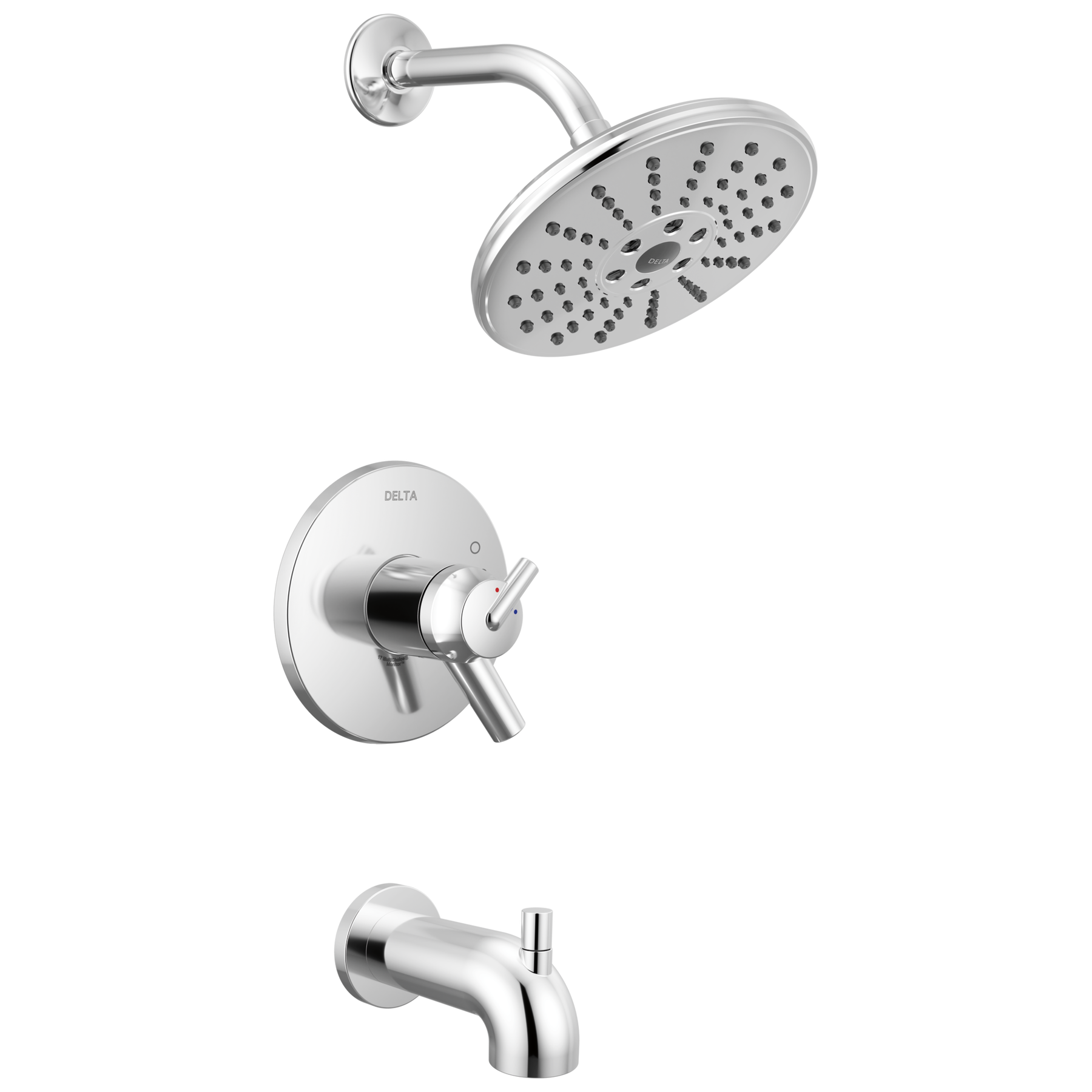 Terminaciones de ducha y bañera TempAssure® serie 17T con tecnología H<sub>2</sub>Okinetic®