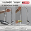 Touch<sub>2</sub>O® Technology Kitchen Faucet with Touchless Technology