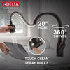 Llave para cocina monomando extensible con tecnología ShieldSpray®