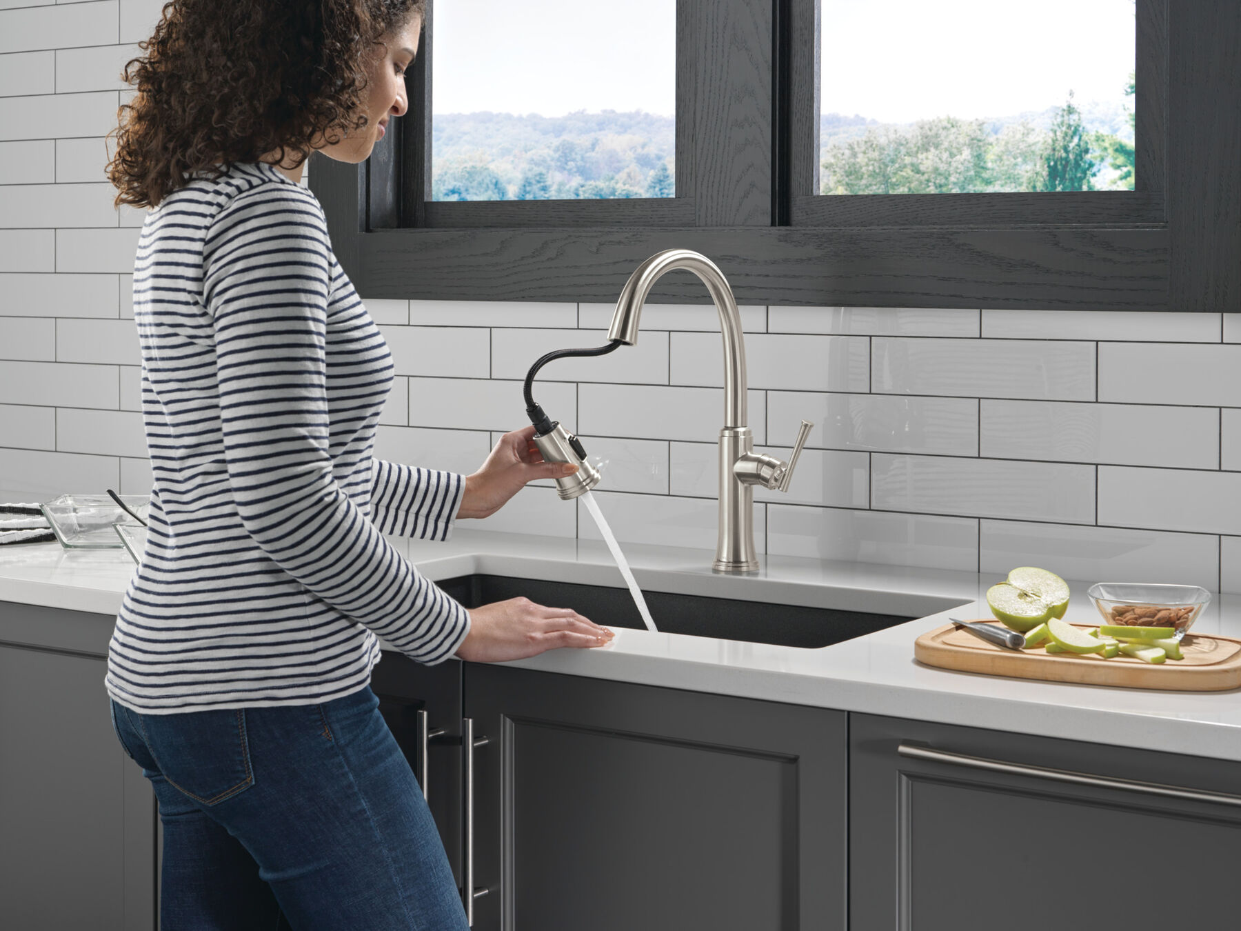 Llave para cocina monomando extensible, imagen 5