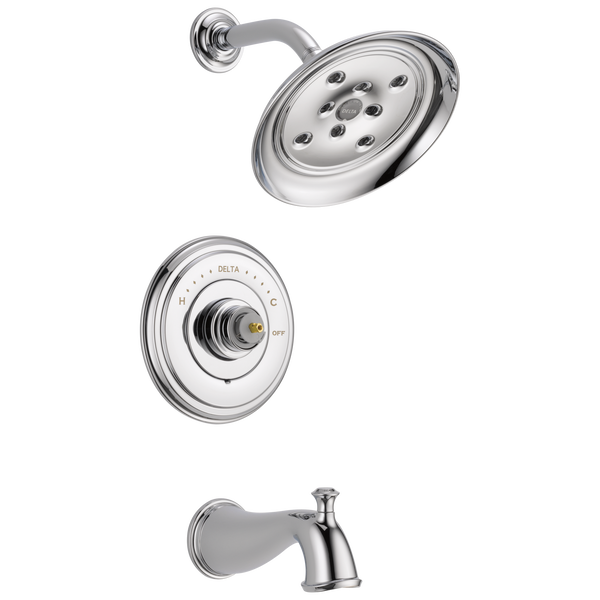 Terminaciones de ducha y bañera Monitor® serie 14 con H<sub>2</sub>Okinetic®, sin manija