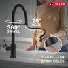 Touch<sub>2</sub>O® Technology Kitchen Faucet with Touchless Technology
