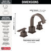 Widespread Lavatory Faucet with Shower Trim and Rough Bundle - 14 Series