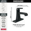 Llave para baño de un orificio 1L (producto recertificado)