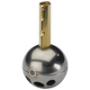 Conjunto de bola, acero inoxidable, manija tipo perilla