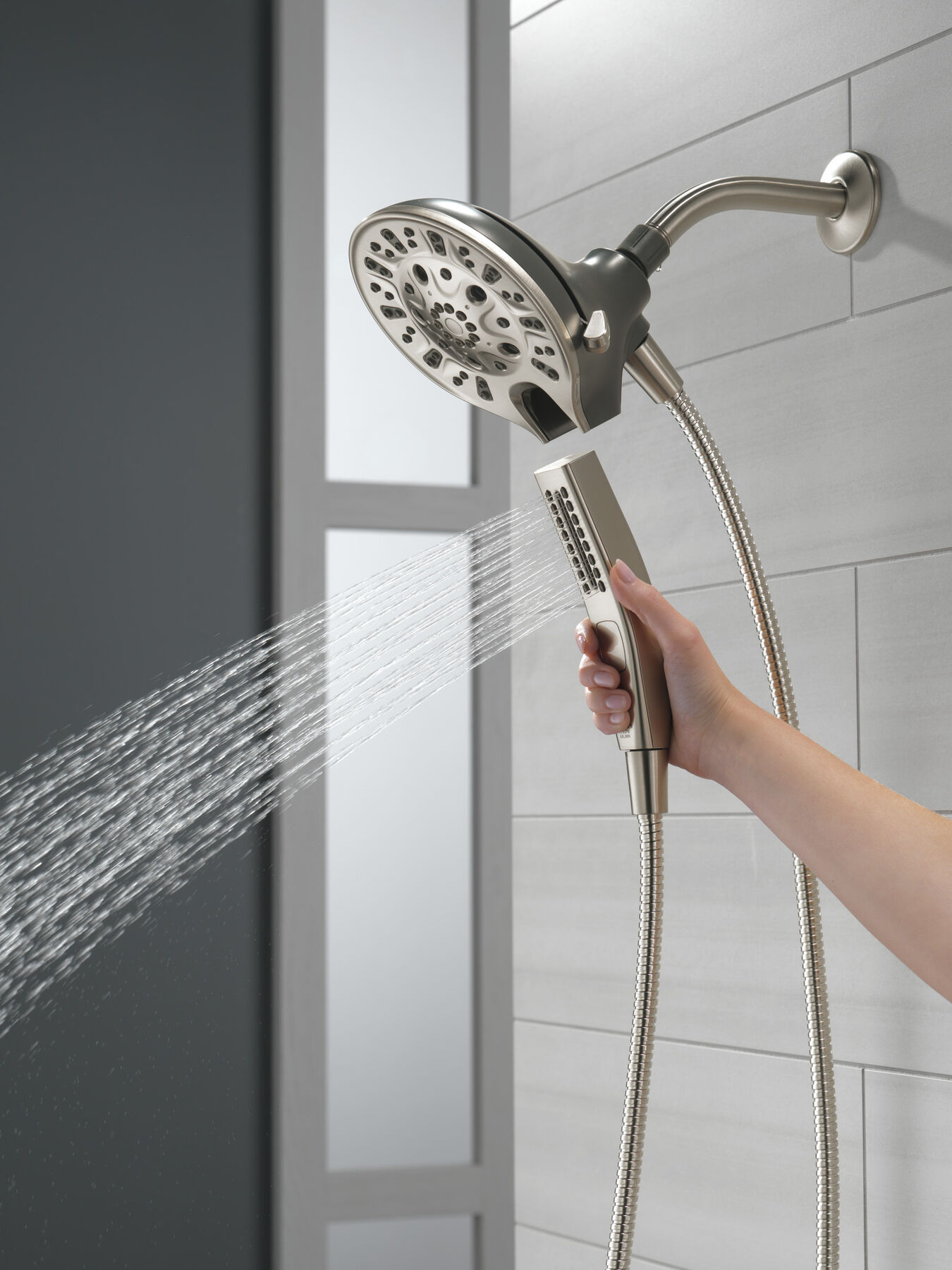 Ducha dos en uno H2Okinetic® In2ition® de 5 funciones, imagen 9