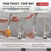 Single Handle Pull-Down Touch<sub>2</sub>O® Technology Kitchen Faucet with Touchless Technology