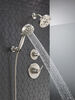 Ducha manual de 7 ajustes de montaje en pared con rociado de limpieza