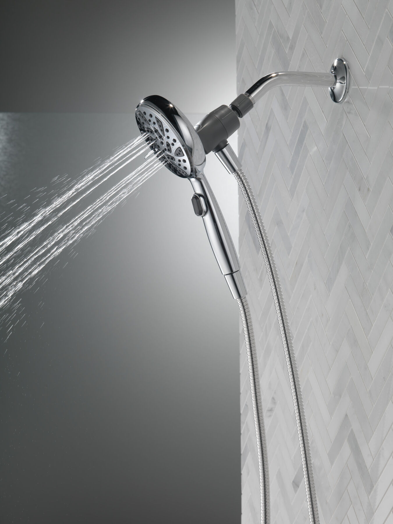 6-Setting SureDock® Magnetic Hand Shower, image 6