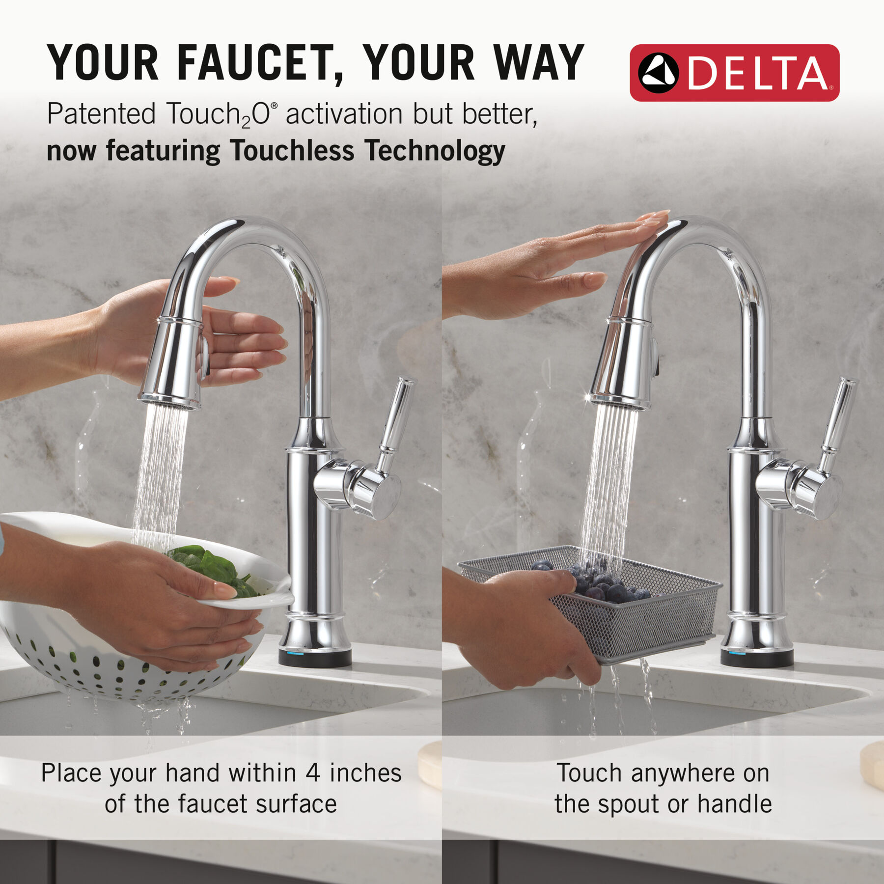 Touch2O® Bar / Prep Faucet with Touchless Technology, image 10