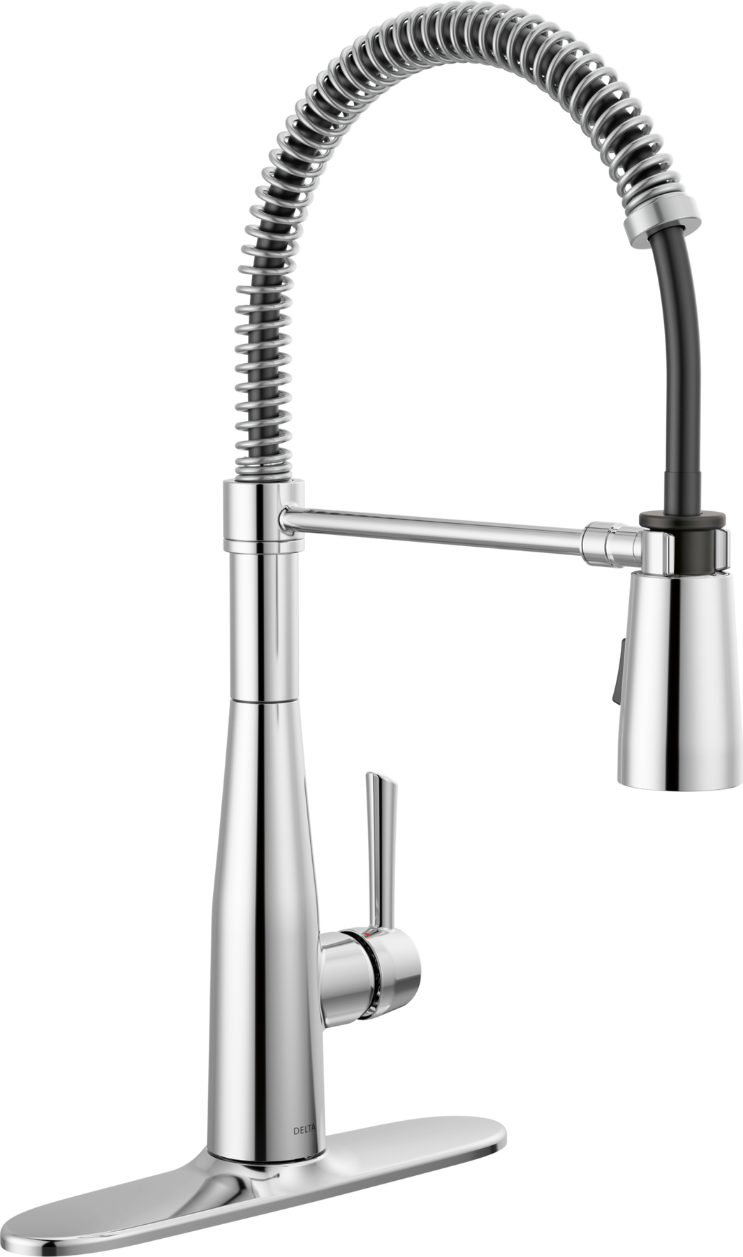Single-Handle Pull-Down Spring Kitchen Faucet, image 1