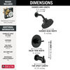 Widespread Lavatory Faucet with Tub Shower Trim Bundle - 14 Series