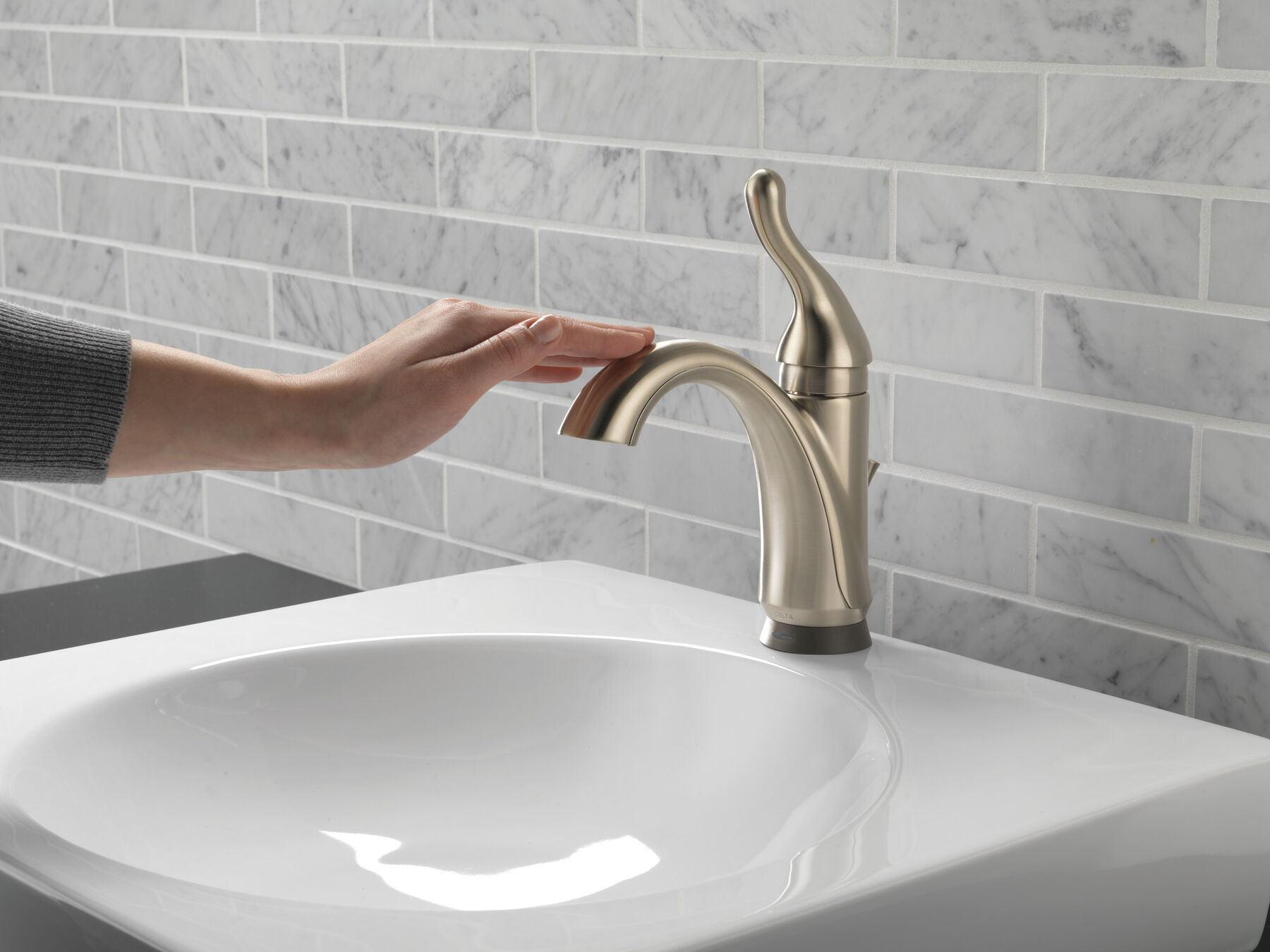 Llave para baño monomando con tecnología Touch<sub>2</sub>O®, imagen 5