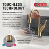 Touch<sub>2</sub>O® Technology Kitchen Faucet with Touchless Technology