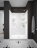Cerramiento para ducha ProCrylic de 48" Cerramiento para ducha