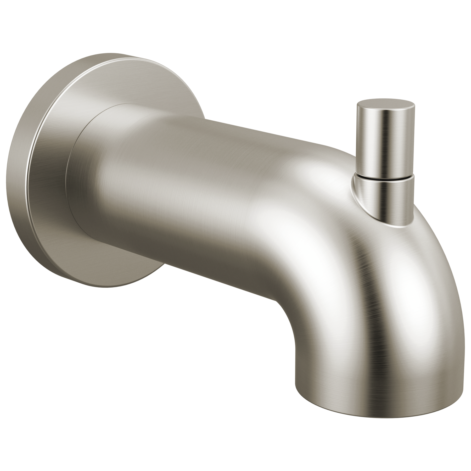 Tubo de salida para bañera con desviador deslizable