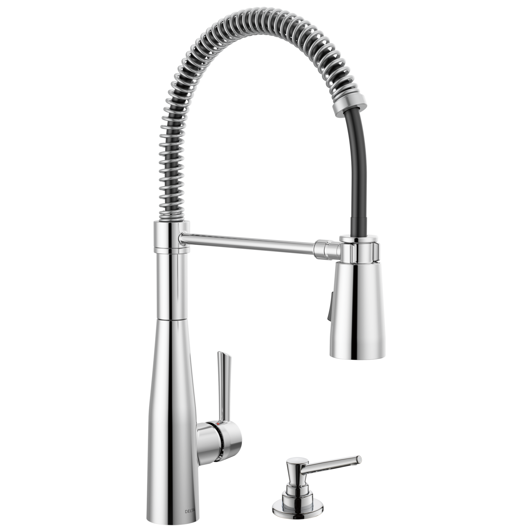 Spring Kitchen Single Handle with Soap Dispenser Bundle