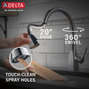 Llave para cocina monomando extensible con tecnología ShieldSpray® (producto recertificado)