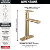 Llave para baño monomando