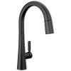 Llave de una manija con tubo de salida deslizable para cocina